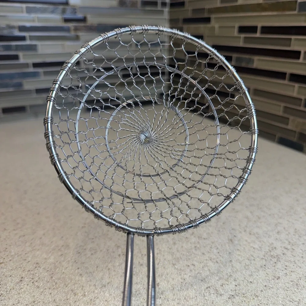 NEW WMF Profi Plus Large Wok Strainer Stainless Steel Spider Skimmer 14 Inch
